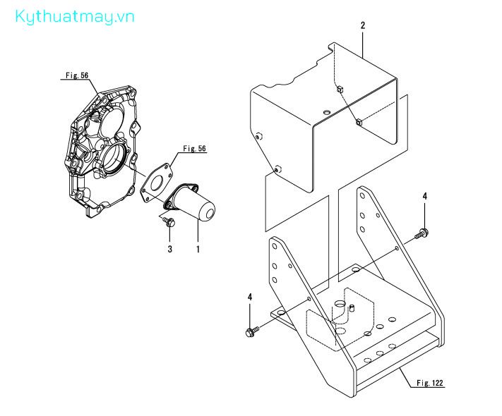 Trục chắn PTO